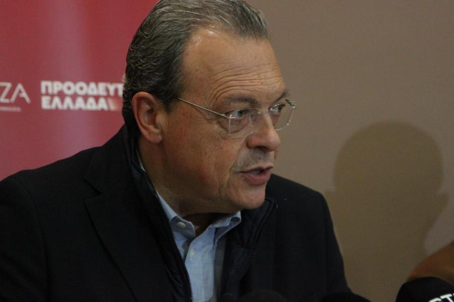 Δηλώσεις του προέδρου του ΣΥΡΙΖΑ-ΠΣ, Σωκράτη Φάμελλου από το Εργατικό Κέντρο Δράμας