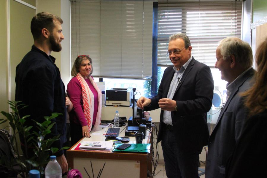 Περιοδεία Φάμελλου στην Καλλιθέα