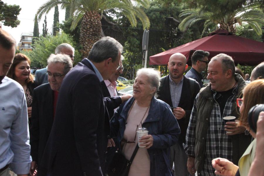 Περιοδεία Φάμελλου στην Καλλιθέα