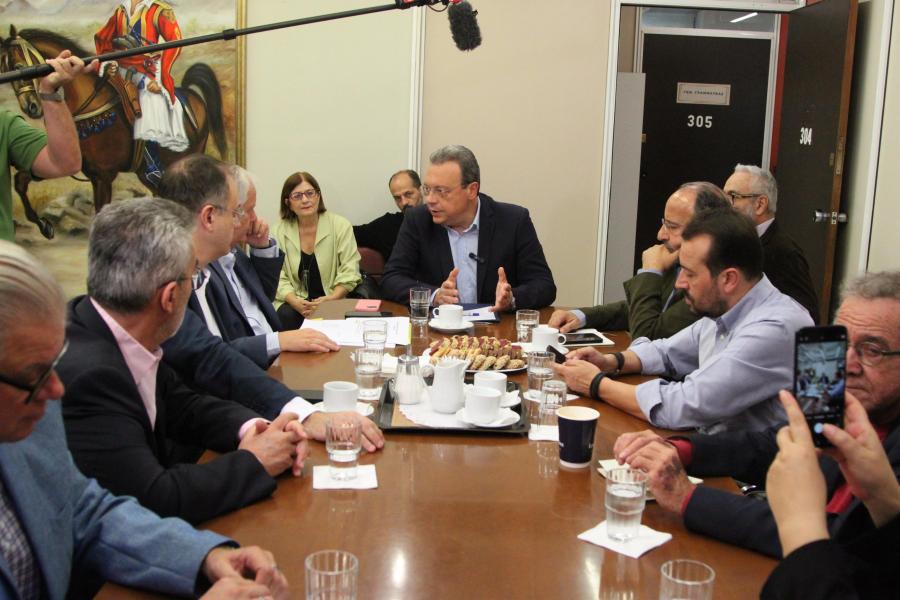 Περιοδεία Φάμελλου στην Καλλιθέα