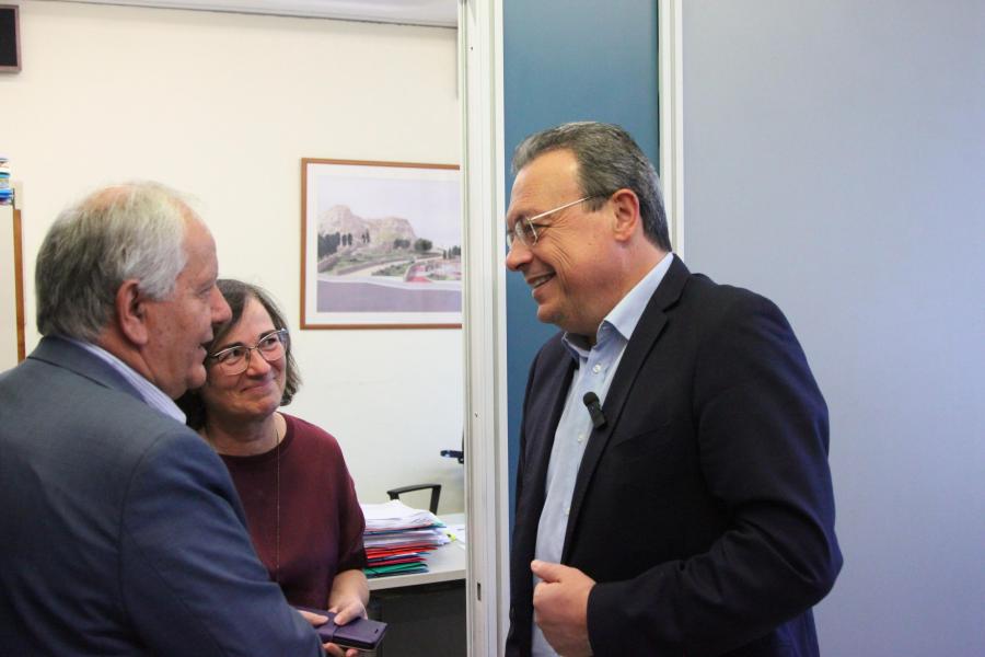 Περιοδεία Φάμελλου στην Καλλιθέα