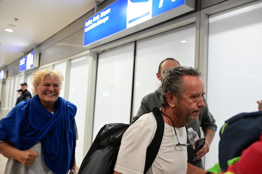 Άφιξη ελληνικής αποστολής του Global Sumud Flotilla στην Αθήνα