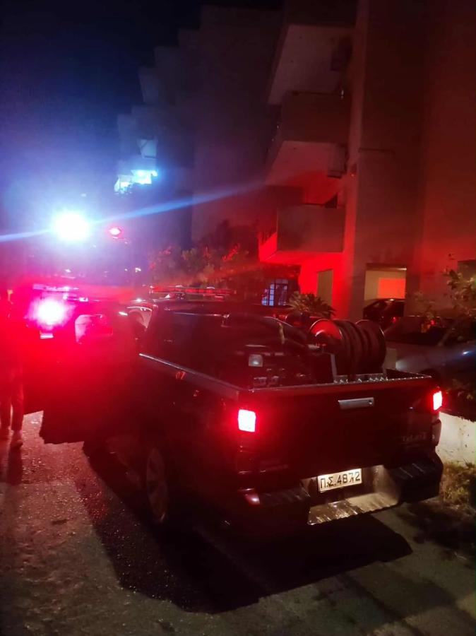 Φωτιά σε διαμέρισμα στο Ηράκλειο με δύο νεκρούς