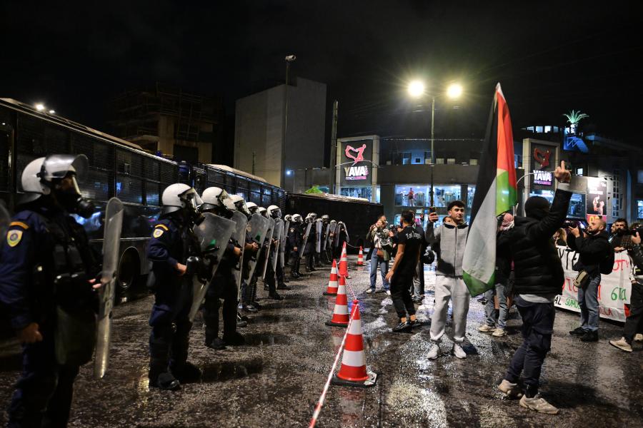 Πορεία για την Παλαιστίνη μετά την επίθεση του Ισραήλ στον Global Sumud Flotilla