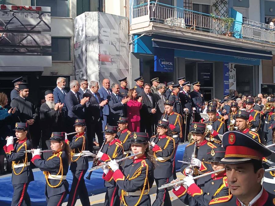 Η Καλλιόπη Βέττα στις εκδηλώσεις για την 28η Οκτωβρίου στην Κοζάνη