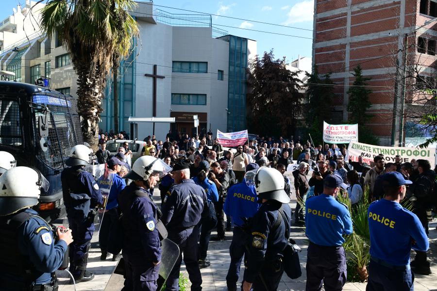 Συλλαλητήριο αγροτών και κτηνοτρόφων στην Αθήνα