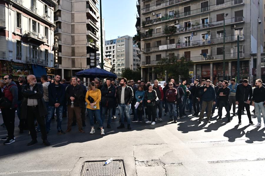 Συλλαλητήριο αγροτών και κτηνοτρόφων στην Αθήνα