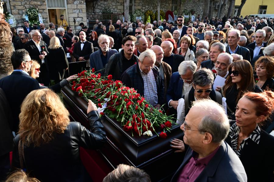 Κηδεία Αλέκου Φλαμπουράρη