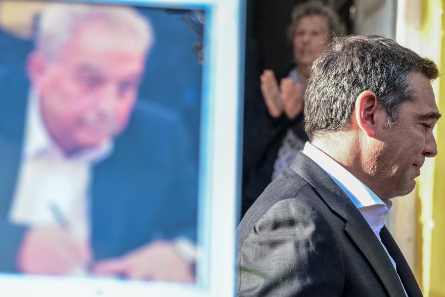 Κηδεία Αλέκου Φλαμπουράρη