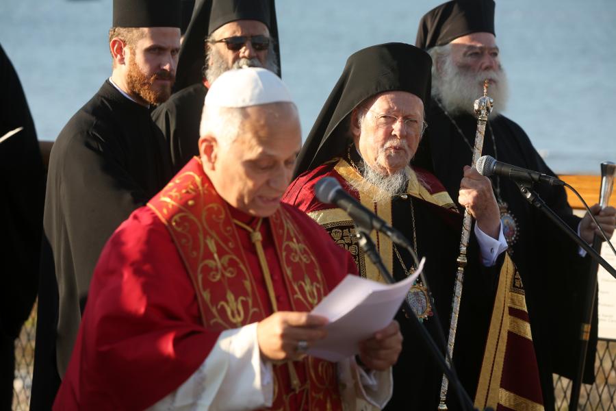 Το κοινό προσκύνημα Πατριάρχη Βαρθολομαίου και Πάπα Λέοντα 