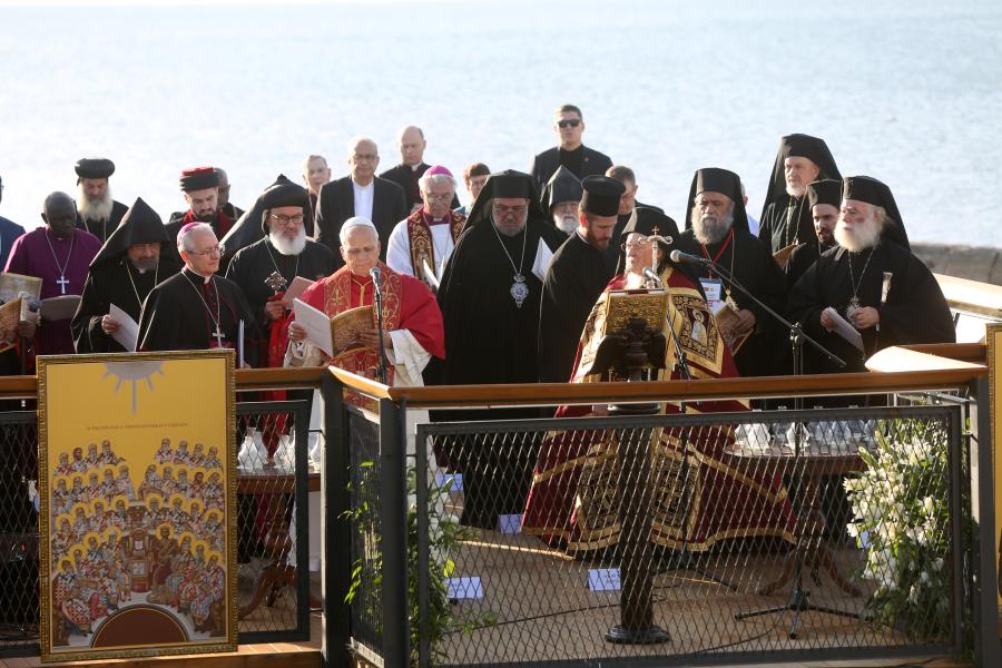 Το κοινό προσκύνημα Πατριάρχη Βαρθολομαίου και Πάπα Λέοντα 