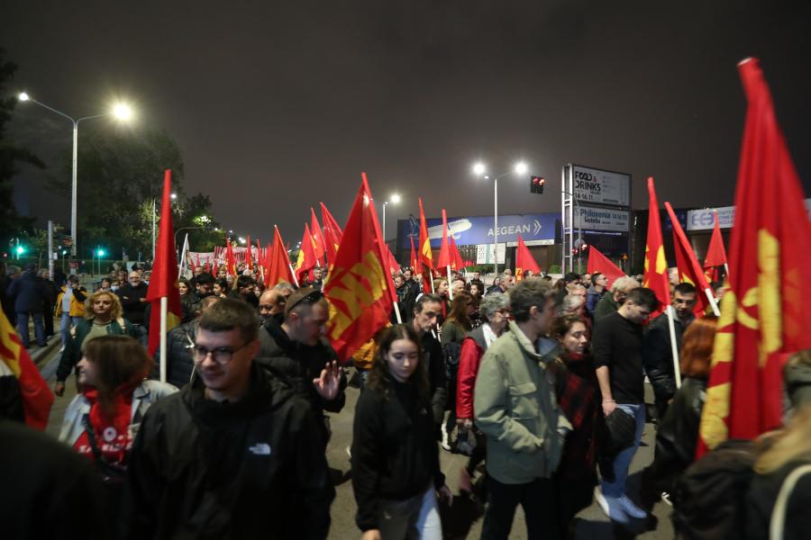 Πορεία για το Πολυτεχνείο στη Θεσσαλονίκη