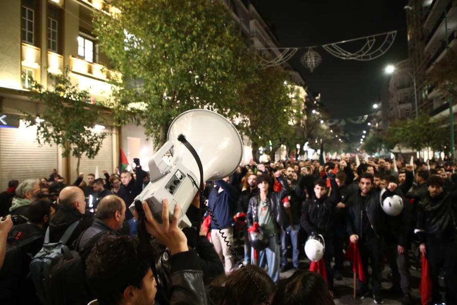 Πορεία για το Πολυτεχνείο στη Θεσσαλονίκη