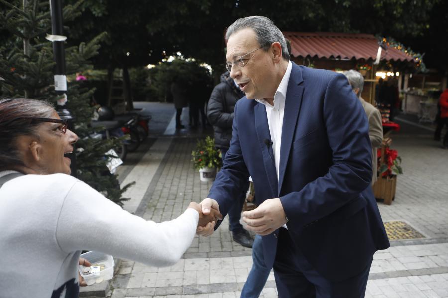 Περιοδεία και συναντήσεις του προέδρου του ΣΥΡΙΖΑ-ΠΣ, Σωκράτη Φάμελλου στον Πειραιά