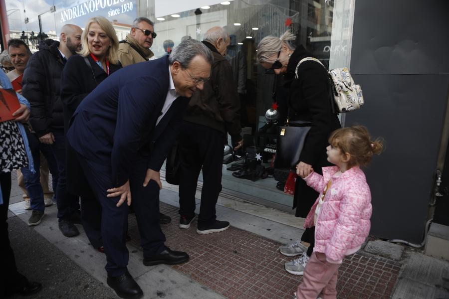 Περιοδεία και συναντήσεις του προέδρου του ΣΥΡΙΖΑ-ΠΣ, Σωκράτη Φάμελλου στον Πειραιά