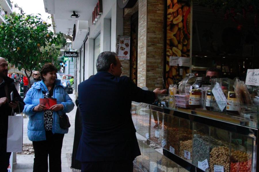 Περιοδεία Φάμελλου στον Πειραιά