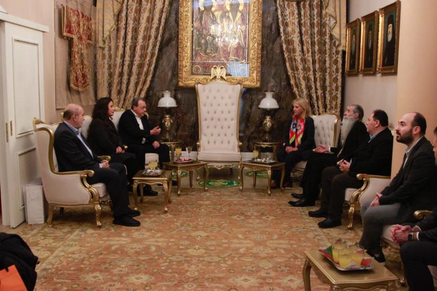 Περιοδεία και συναντήσεις του προέδρου του ΣΥΡΙΖΑ-ΠΣ, Σωκράτη Φάμελλου στον Πειραιά