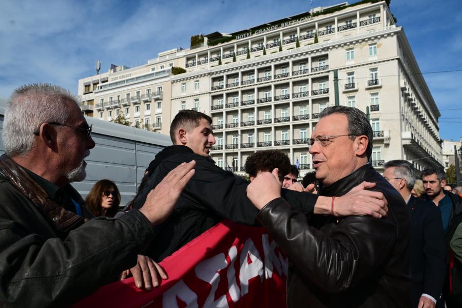 Φάμελλος στην απεργία 1