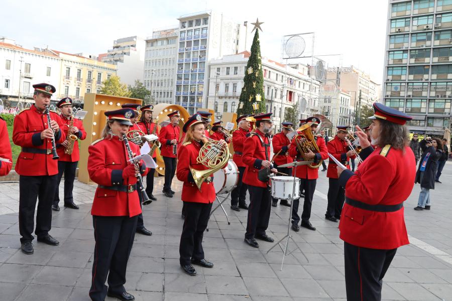 ATHENS SANTA RUN 2025 στο κέντρο της Αθήνας