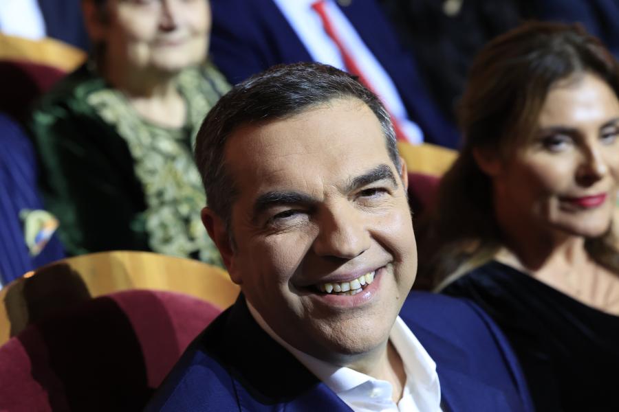 Ο Αλέξης Τσίπρας΄στην παρουσίαση του βιβλίου Ιθάκη