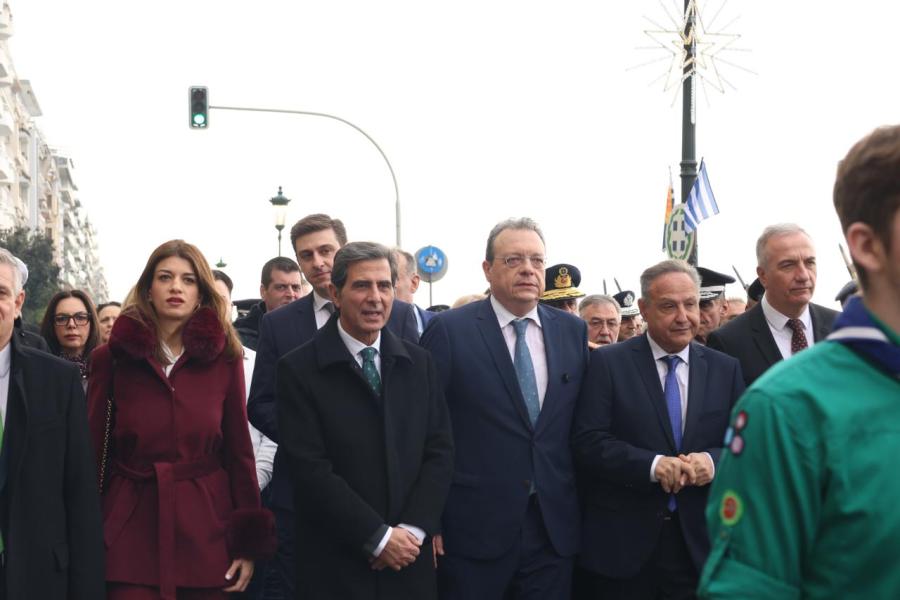 Ο Σωκράτης Φάμελλος στον εορτασμό των Θεοφανίων στη Θεσσαλονίκη
