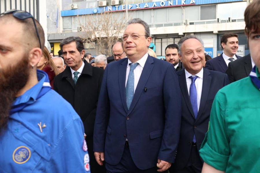 Ο Σωκράτης Φάμελλος στον εορτασμό των Θεοφανίων στη Θεσσαλονίκη