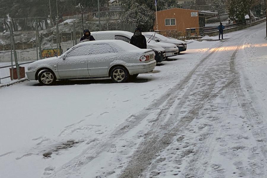 χιόνι στη Θεσσαλονίκη