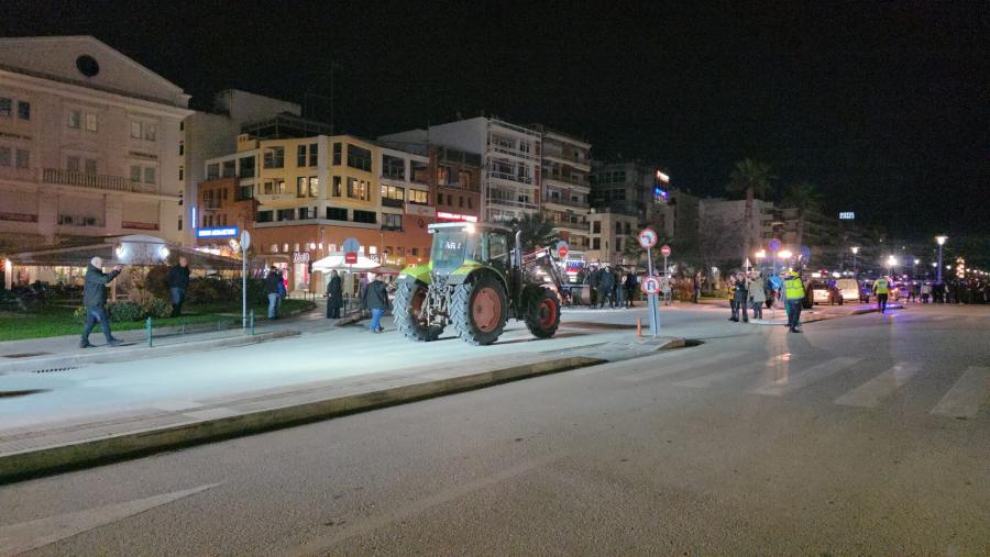 Διαμαρτυρία αγροτών στον Βόλο