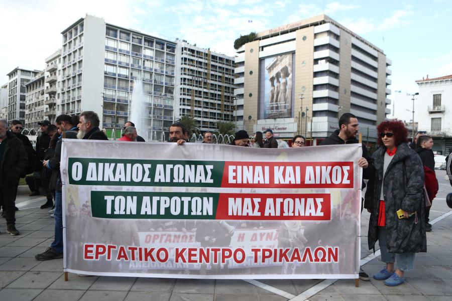 Συλλαλητήριο αγροτών στο Σύνταγμα