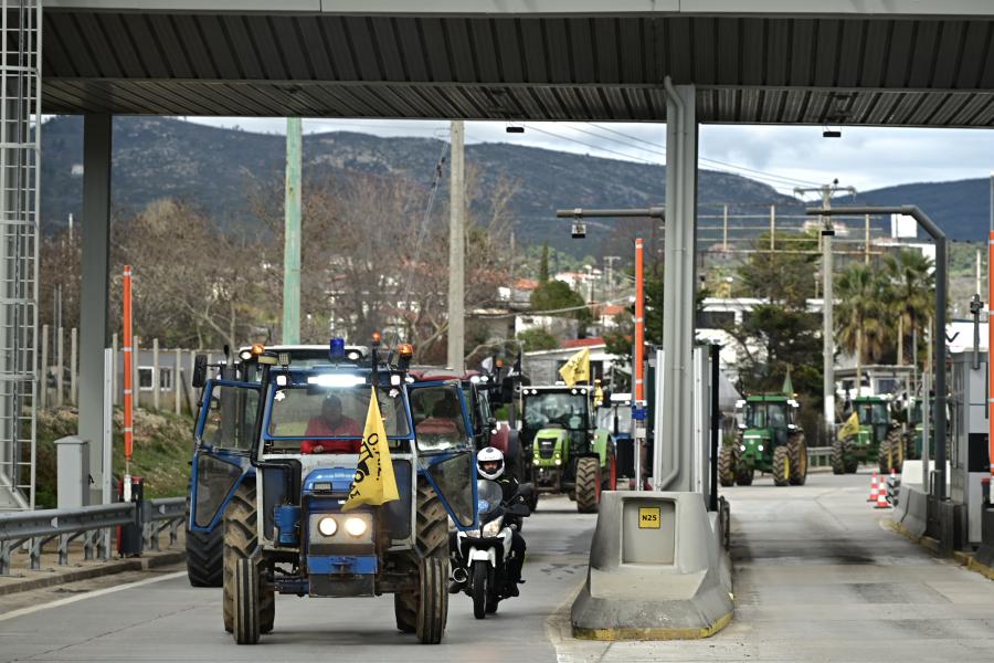 Συλλαλητήριο αγροτών στο Σύνταγμα