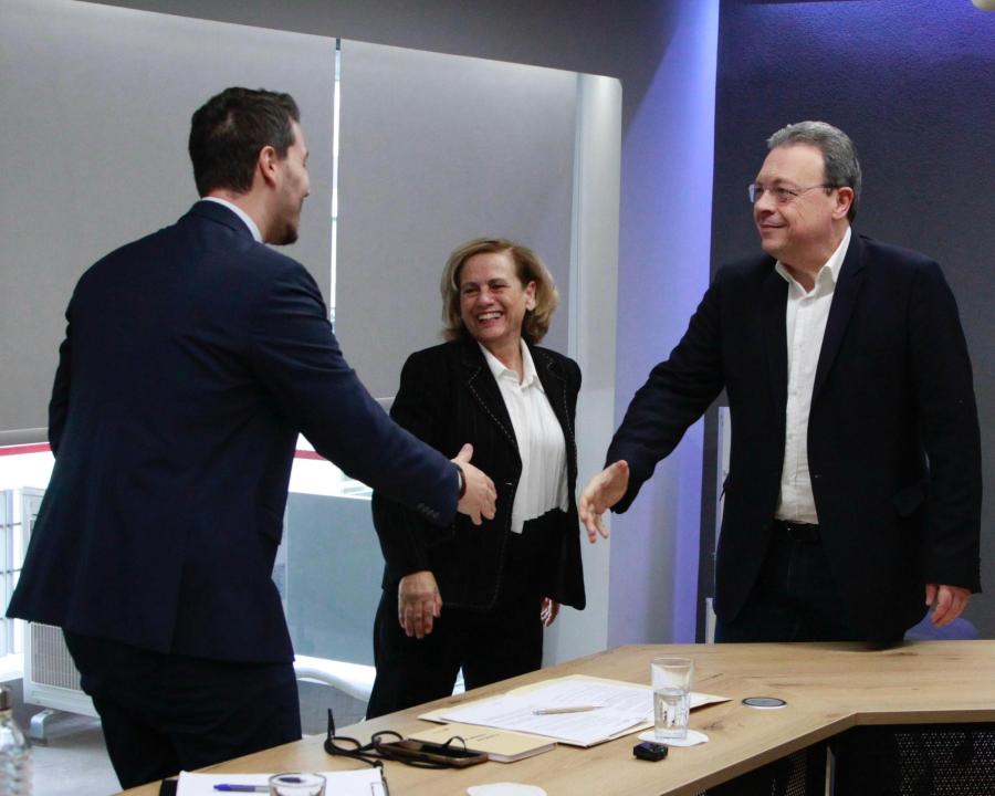 Συναντήσεις του προέδρου του ΣΥΡΙΖΑ-ΠΣ, Σωκράτη Φάμελλου με το Ινστιτούτο Καταναλωτών, την Ένωση Καταναλωτών - Η Ποιότητα Της Ζωής και την Ένωση Εργαζομένων Καταναλωτών Ελλάδας