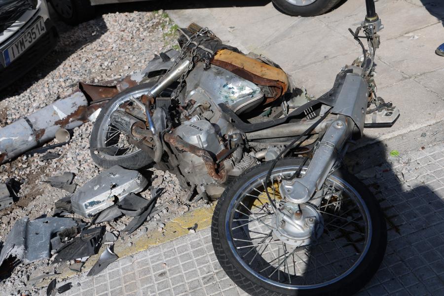 Τροχαίο στη Θηβών 3