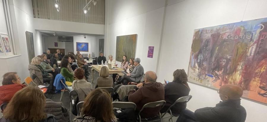 Εκδήλωση της Νομαρχιακής Επιτροπής Α΄ Αθήνας με αφορμή την Ημέρα της Γυναίκας με θέμα την Προσφορά και το Ρόλο των γυναικών από την Κατοχή-στη Χούντα-έως τη σύγχρονη εποχή,