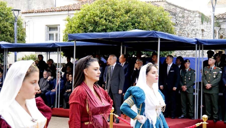 Ο Σωκράτης Φάμελλος στις εκδηλώσεις για τη 200η Επέτειο της Εξόδου του Μεσολογγίου