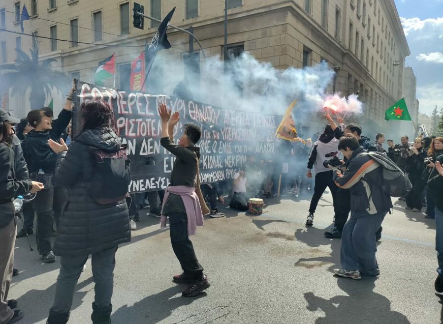 Πορεία αλληλεγγύης και υπεράσπισης της κοινότητας των κατειλημμένων Προσφυγικών της Αλεξάνδρας