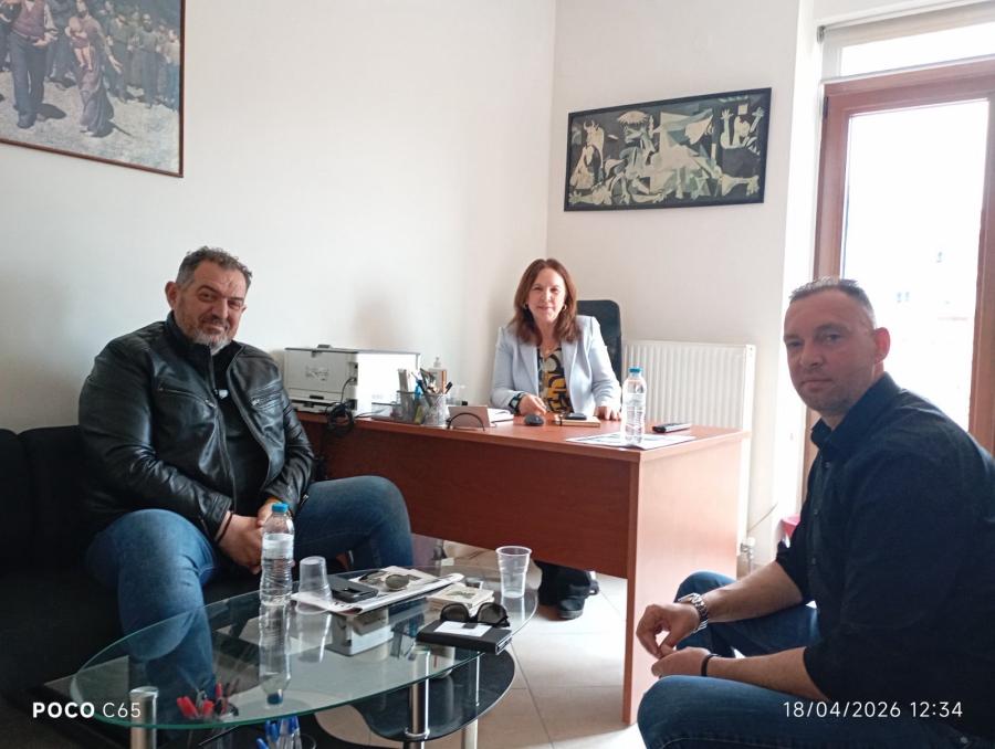 Συνάντηση Καλλιόπης Βέττα με Σπάρτακο