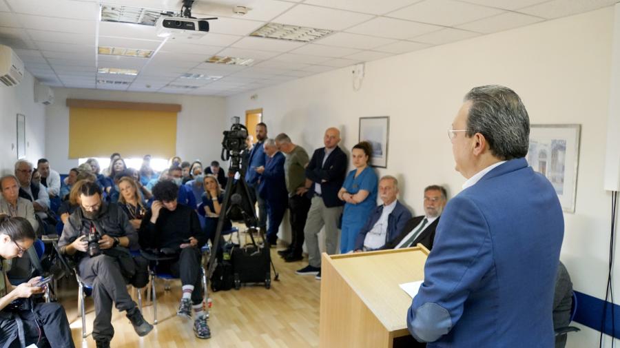 Επίσκεψη Σωκράτη Φάμελλου στο Λαϊκό