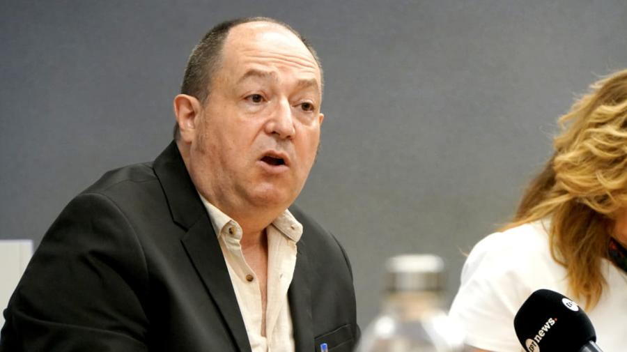 Συνάντηση του προέδρου του ΣΥΡΙΖΑ-ΠΣ, Σωκράτη Φάμελλου με τον αντιπρόεδρο της LEFT Κώστα Αρβανίτη και τους ευρωβουλευτές και μέλη της επιτροπής LIBE Estrella Galán και Fernando Barrena