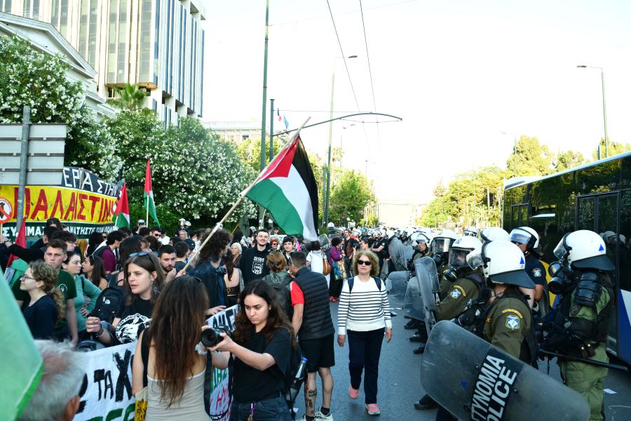 Συγκέντρωση στο ΥΠΕΞ για το Global Sumud Flotilla