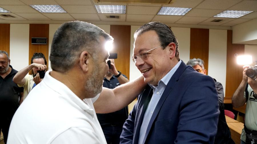 Συνάντηση του προέδρου του ΣΥΡΙΖΑ-ΠΣ, Σωκράτη Φάμελλου, με την Εκτελεστική Επιτροπή της ΠΟΕ-ΟΤΑ