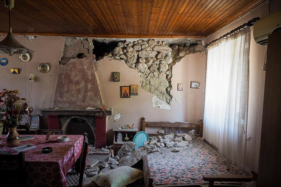 ΙΣΧΥΡΕΣ ΣΕΙΣΜΙΚΕΣ ΔΟΝΗΣΕΙΣ ΣΤΗΝ Β.ΕΥΒΟΙΑ -ΖΗΜΙΕΣ ΚΑΙ ΚΑΤΟΛΙΣΘΗΣΕΙΣ // ΔΑΦΝΟΥΣΑ