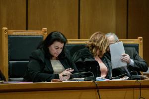Οι δικαστές στη δίκη της Χρυσής Αυγής