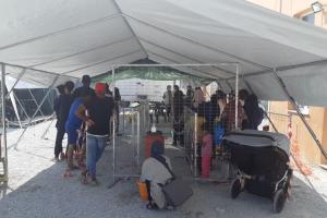 Η κλινική των Γιατρών Χωρίς Σύνορα στη Λέσβο