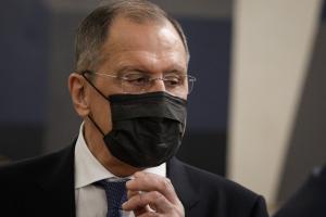 Σεργκέι Λαβρόφ με μάσκα