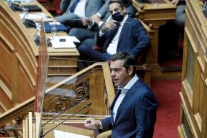 Αλέξης Τσίπρας Κυριάκος Μητσοτάκης Βουλή