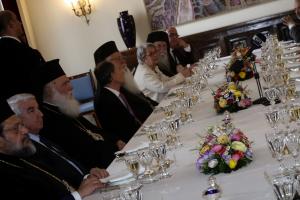 ΚΥΡΙΑΚΗ ΟΡΘΟΔΟΞΙΑΣ ΓΕΥΜΑ ΠΡΟΕΔΡΙΑ ΔΗΜΟΚΡΑΤΙΑΣ ΙΕΡΩΝΥΜΟΣ ΙΕΡΑ ΣΥΝΟΔΟΣ