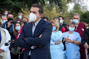 Αλέξης Τσίπρας Θεσσαλονίκη νοσοκομείο Παπανικολάου