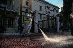 Απολύμανση λόγω κορωνοϊού