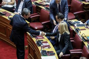 Φώφη Γεννηματά και Ανδρέας Λοβέρδος