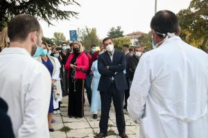 Γιατροί και ο Αλέξης Τσίπρας
